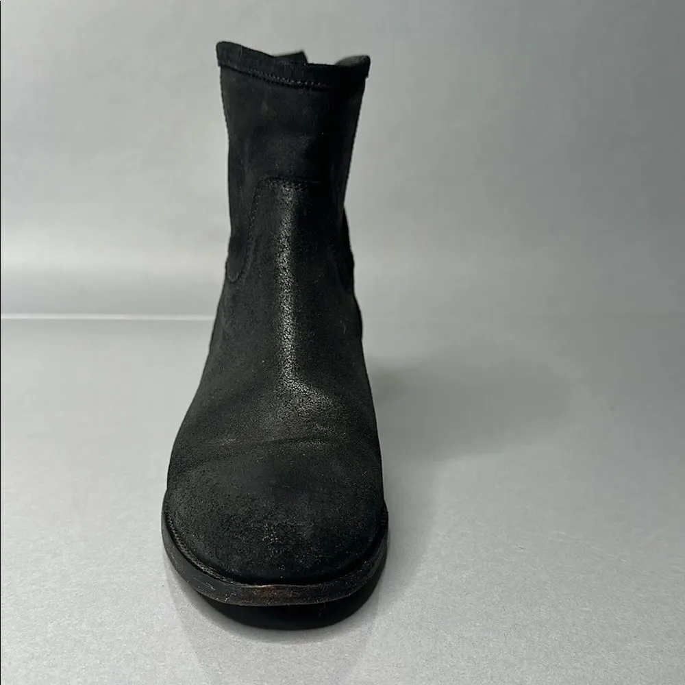 Authentic Jimmy Choo Ankle Booties | Black Suede | EU 38.5 | (A-1526)